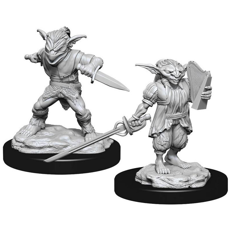 D&D Nolzur's Marvelous: Male Goblin Rogue & Female Goblin Bard