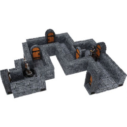 WarLock Tiles: Dungeon Straight Walls