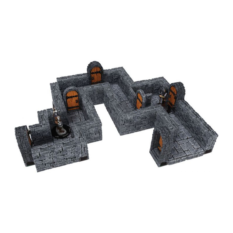 WarLock Tiles: Dungeon Straight Walls