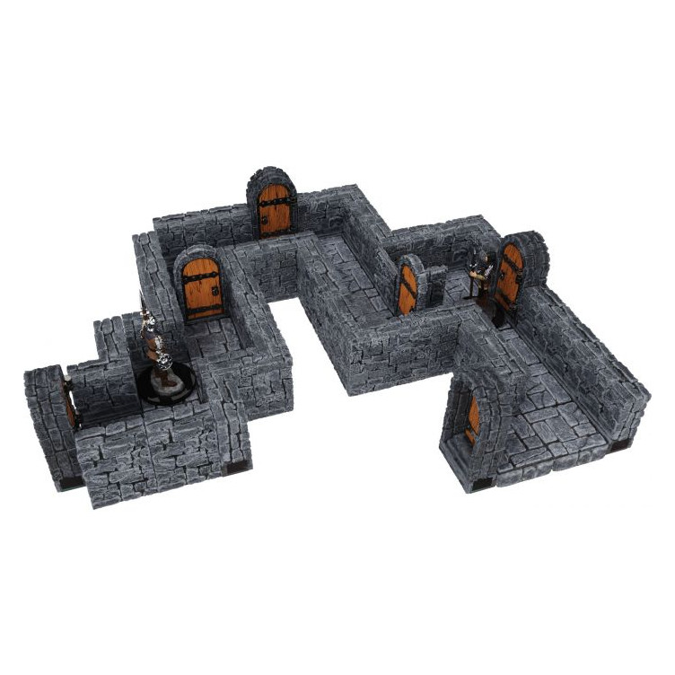 WarLock Tiles: Dungeon Straight Walls