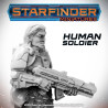 Starfinder Miniatures: Human Soldier