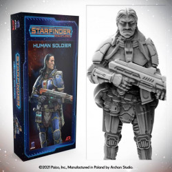 Starfinder Miniatures: Human Soldier