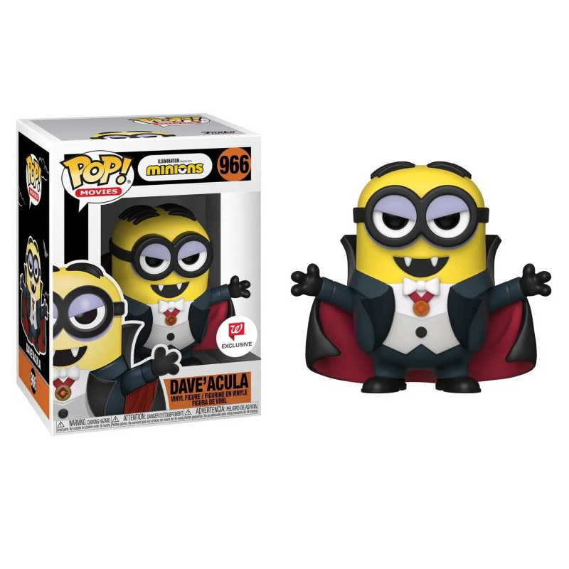 Minions POP! Dave'acula Halloween Exclusivo