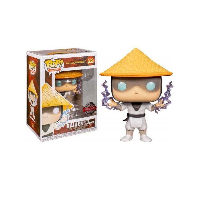 Mortal Kombat POP! Raiden With Lightning Special Ed. (Vaulted)