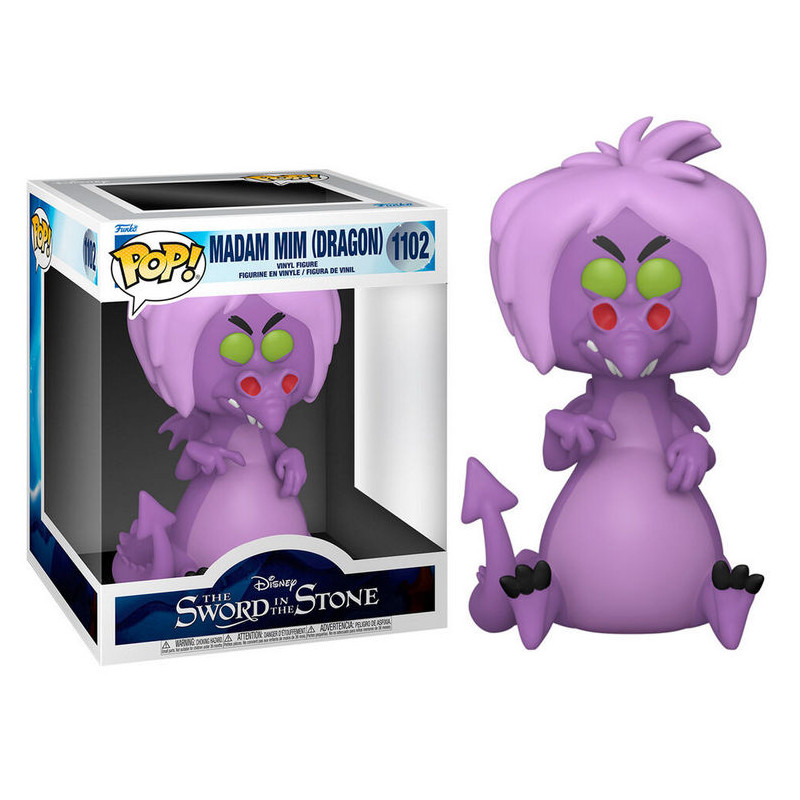 Disney POP! Merlin el Encantador Mim as Dragon 15cm