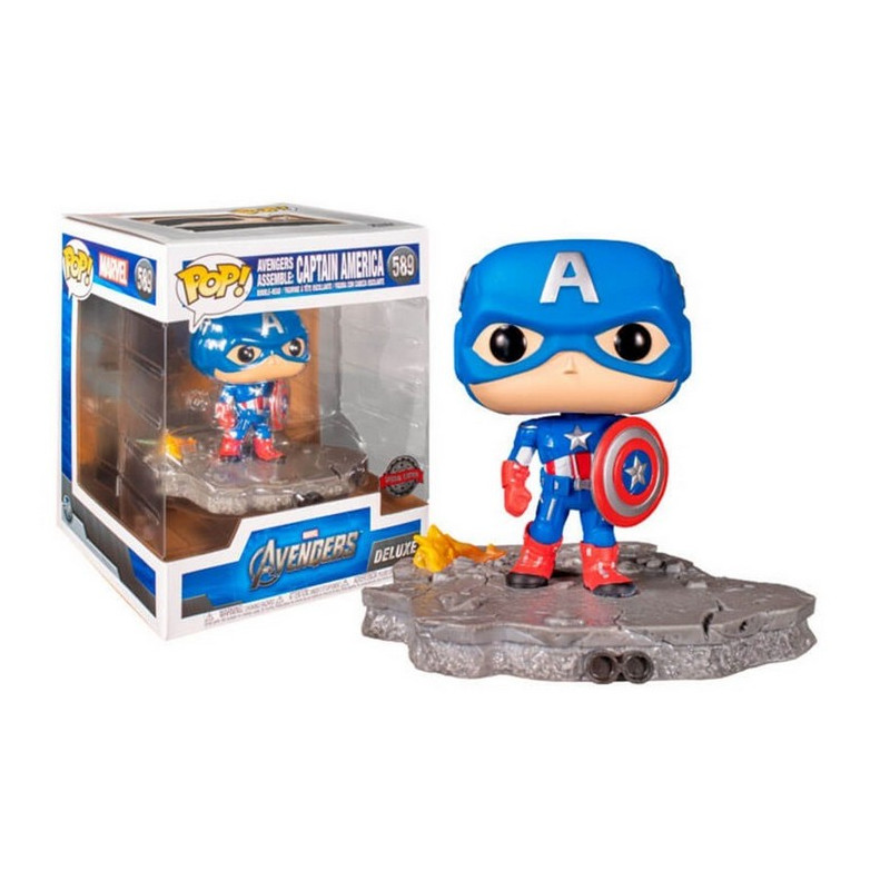 Avengers Assemble POP! Capitan America Deluxe 15 cm