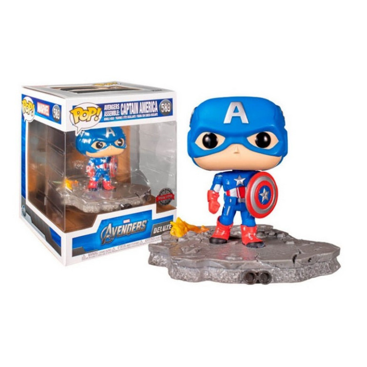 Avengers Assemble POP! Capitan America Deluxe 15 cm