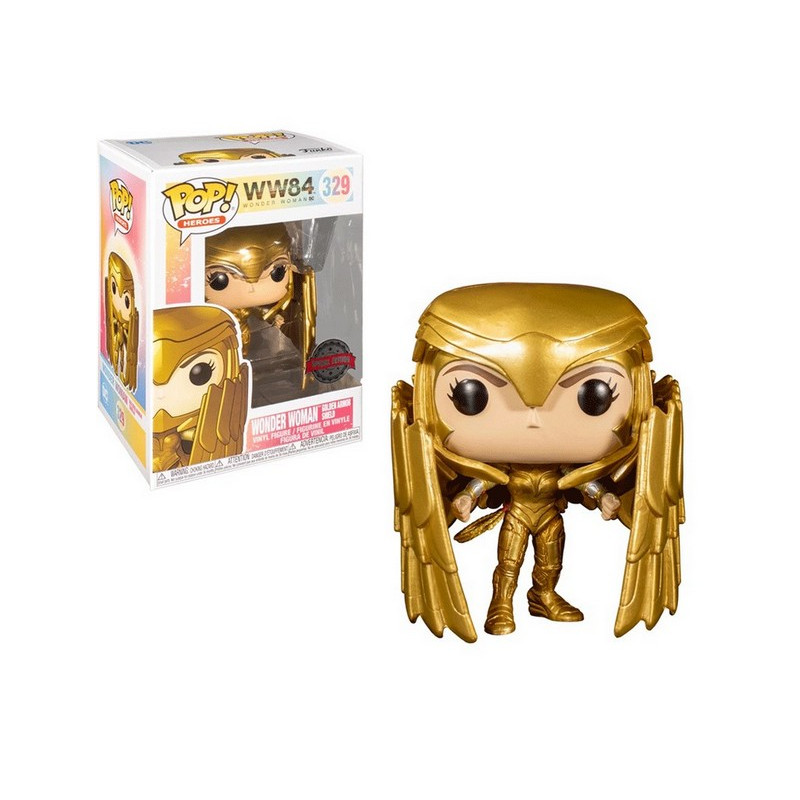 Wonder Woman 1984 POP! Wonder Woman Traje Dorado Efect. Metál. E