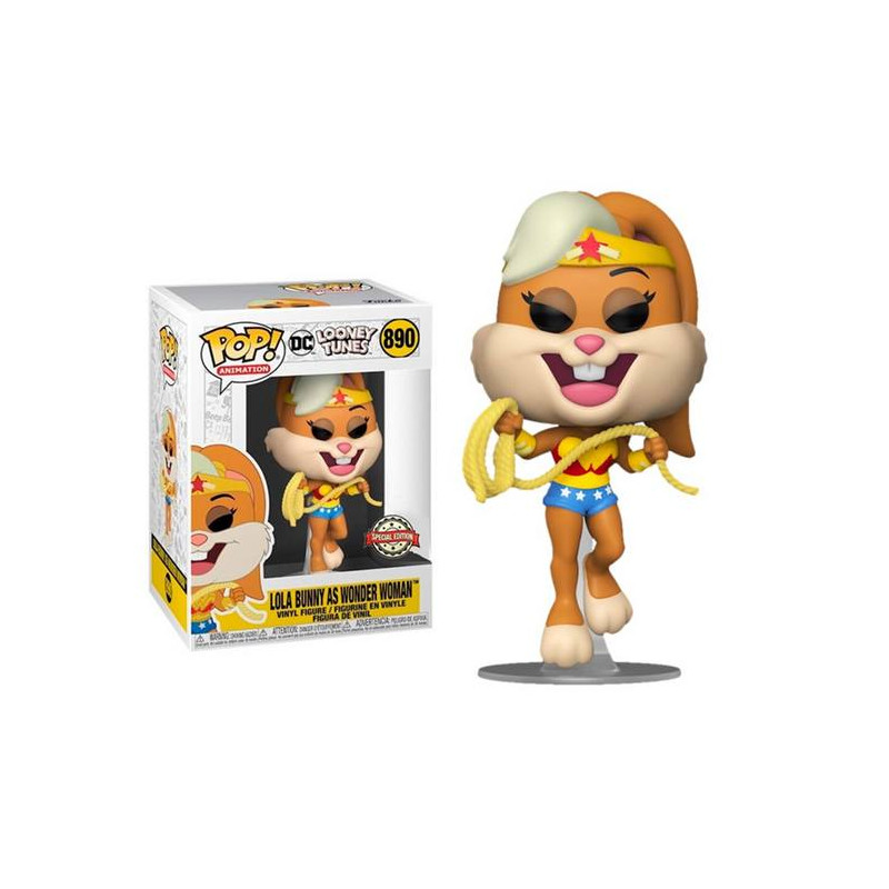 Looney Tunes Pop! Lola Wonder Woman Exclusivo