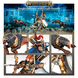 Stormcast Eternals: Caballero Ajusticiador con Grifomastines