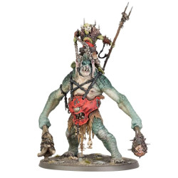 Orruk Warclans: Jefe Domador en Troggoth Lodoso