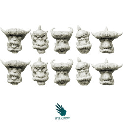 Orcs Armoured Heads v.3