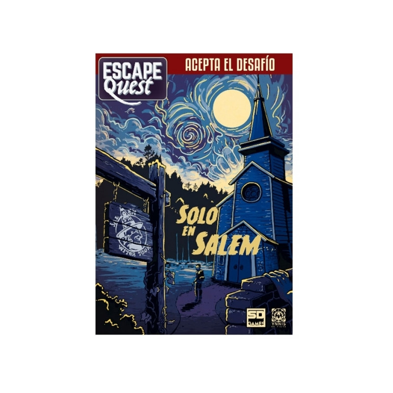 Escape Quest: Solo En Salem Librojuegos