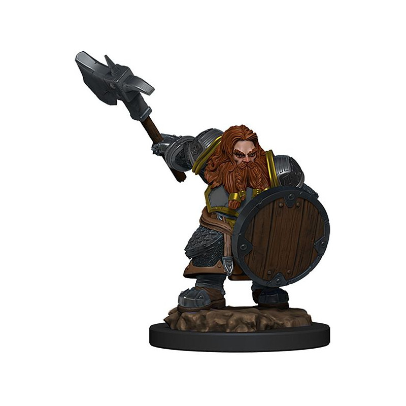 D&D Icons of the Realms Premium Figures: Dwarf Fighter Male