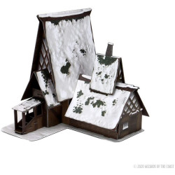 D&D Icewind Dale: RotF - The Lodge Papercraft Set