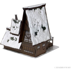 D&D Icewind Dale: RotF - The Lodge Papercraft Set