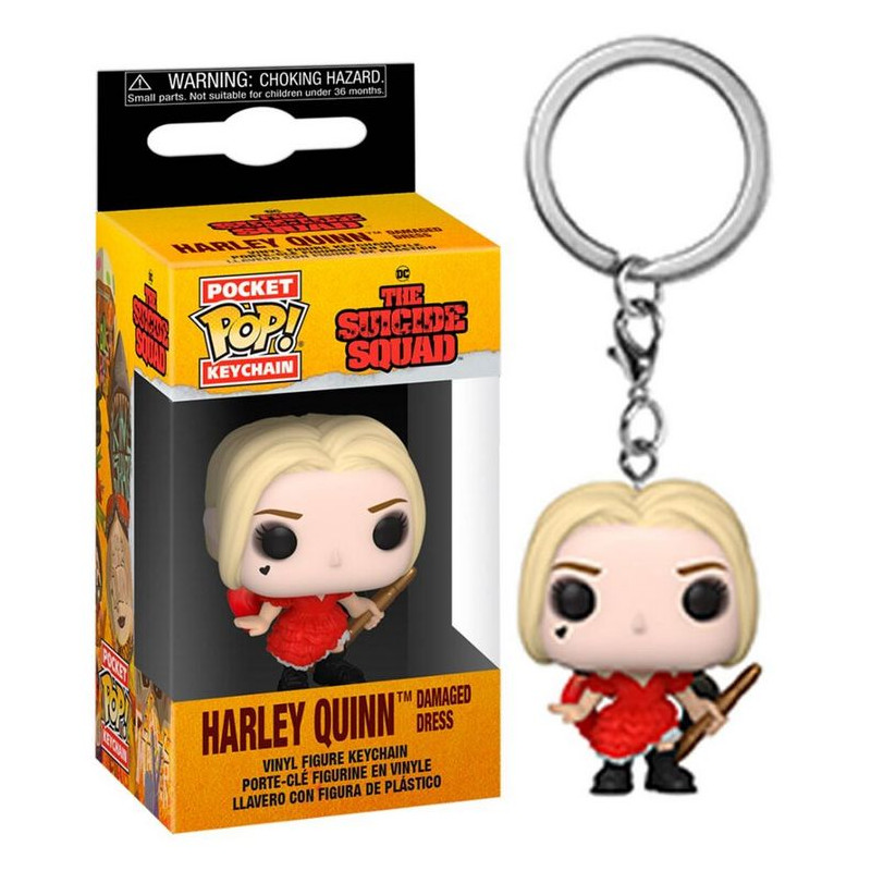 Suicide Squad POP! Llavero Harley Quinn Damaged Dress