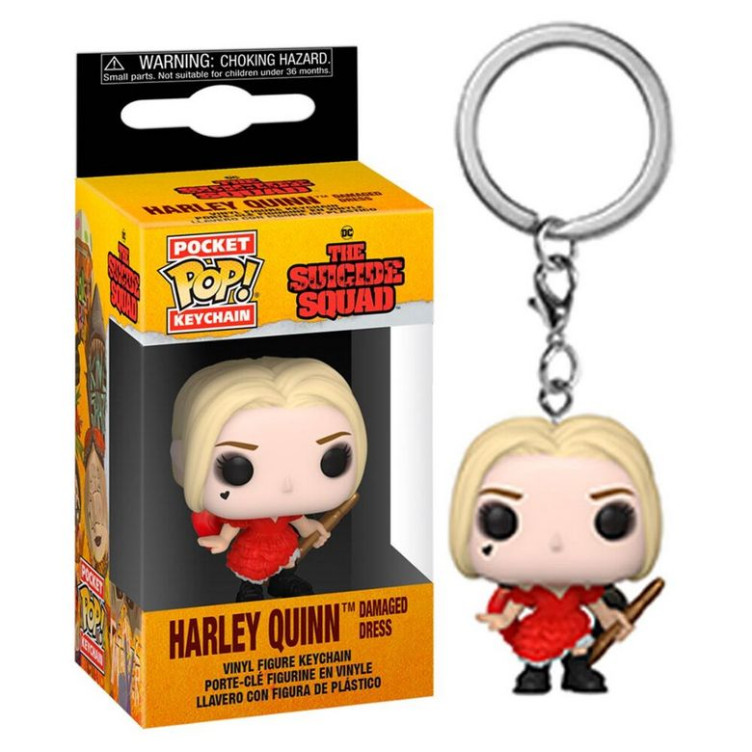 Suicide Squad POP! Llavero Harley Quinn Damaged Dress