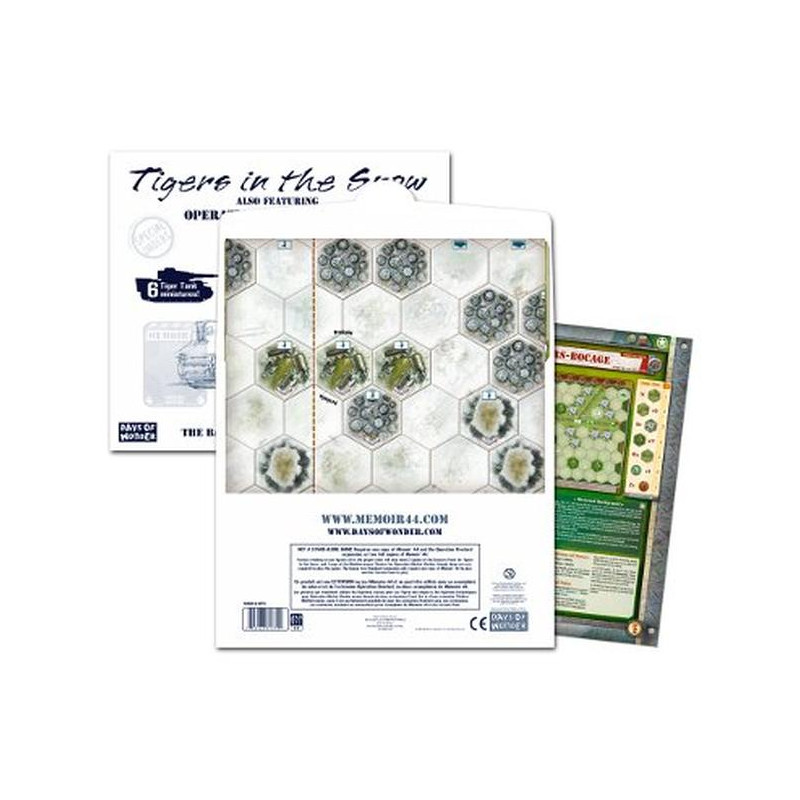 Memoir '44 Battle Map 2 Tigers in the Snow (inglés)