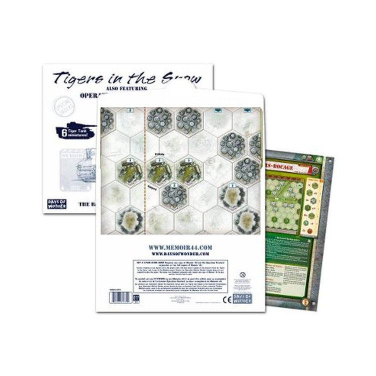 Memoir '44 Battle Map 2 Tigers in the Snow (inglés)