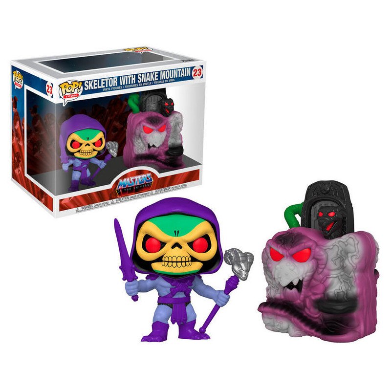 Masters of the Universe POP! Snake Mountain with Skeletor