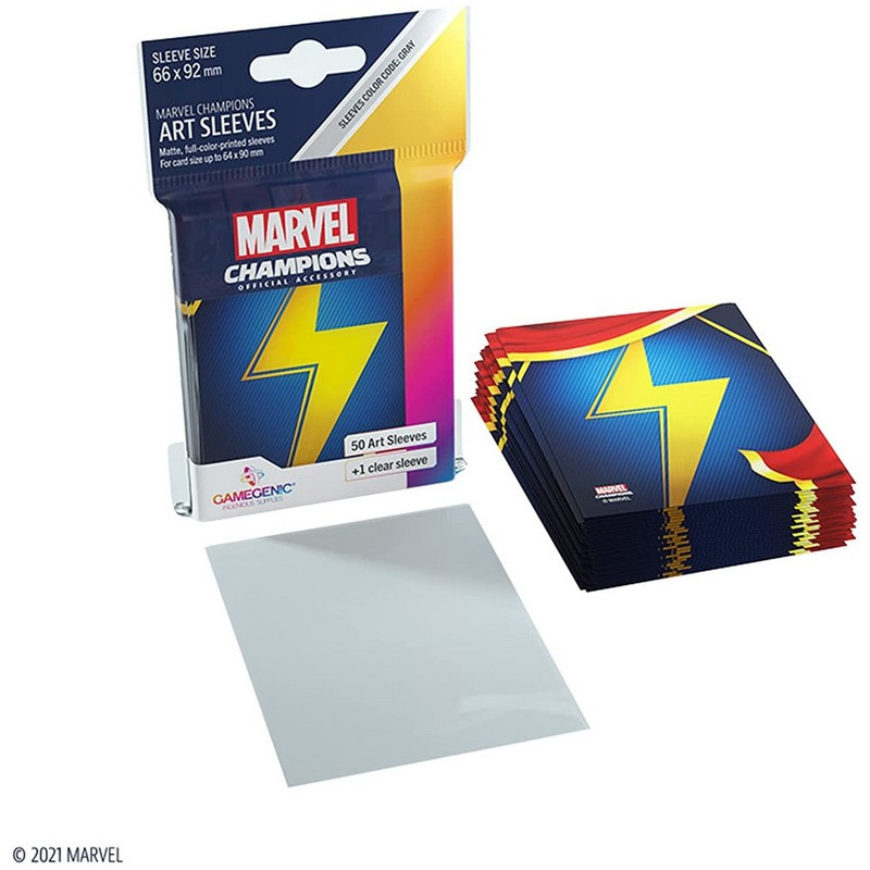 Gamegenic: Marvel Champions Sleeves Ms. Marvel