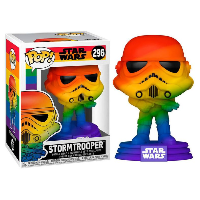 Star Wars POP! Pride Stormtrooper Rainbow