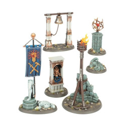 Age of Sigmar: Set de objetivos de Paisaje de Reinos