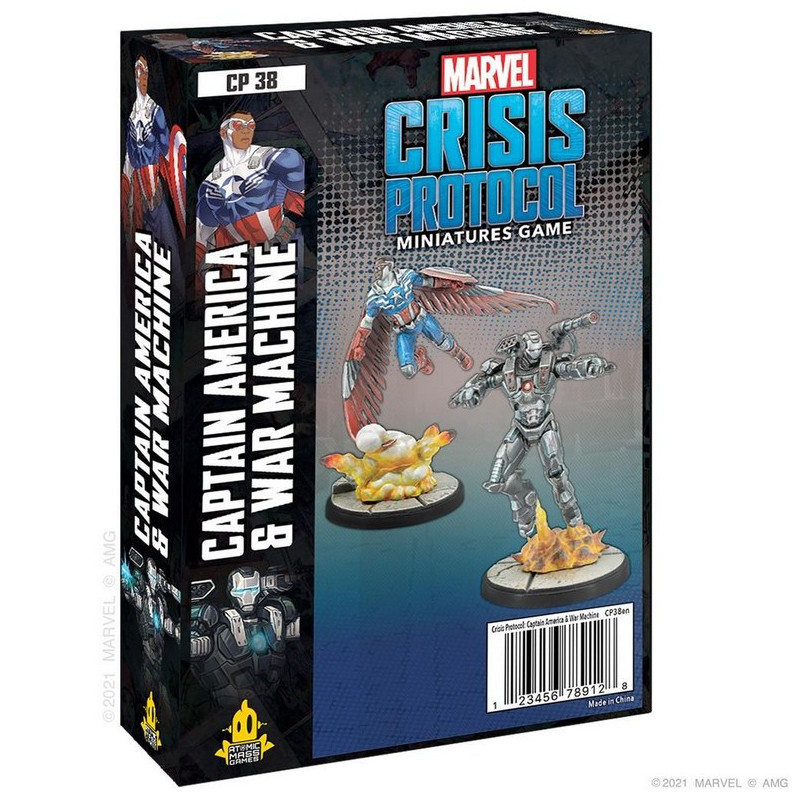 Crisis Protocol Captain America & War Machine