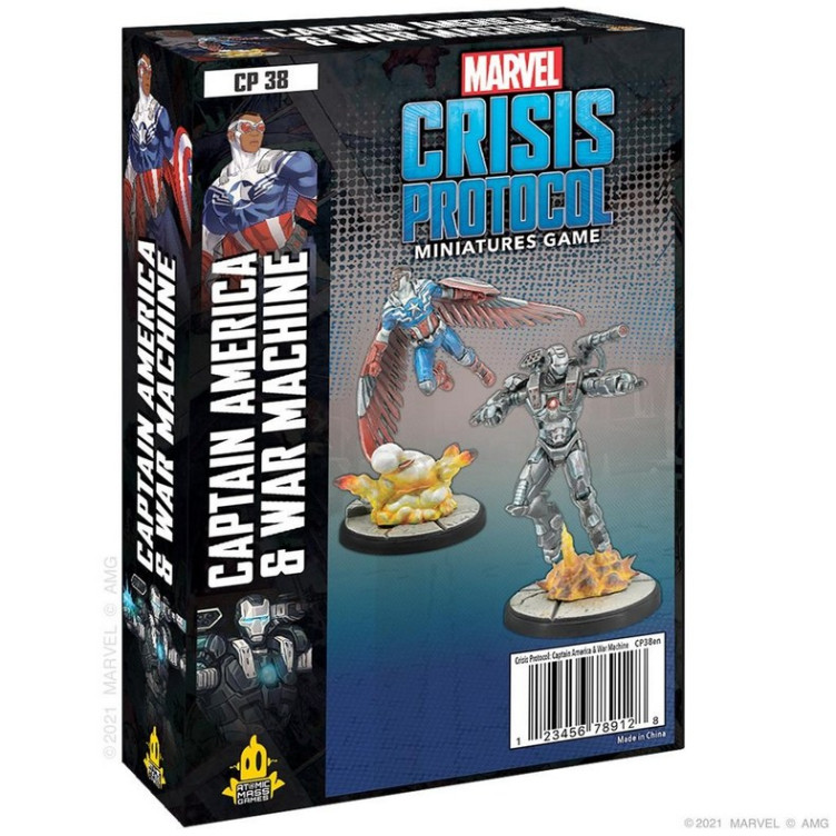 Crisis Protocol Captain America & War Machine