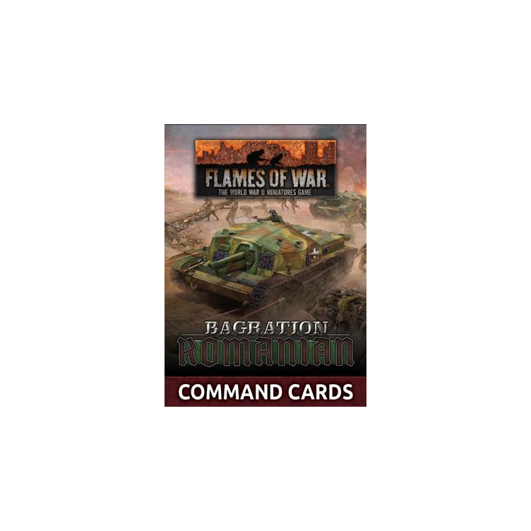 Lw Romanian Command Card Pack (27x Cards)