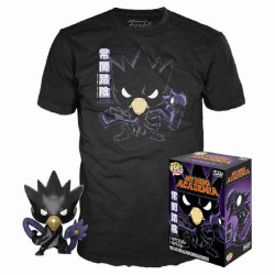 My Hero Academia POP! Set minfigura y camiseta Tokoyami M