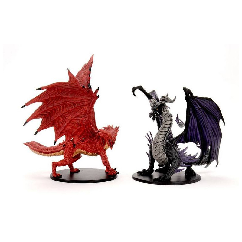 Pathfinder Battles City of Lost Omens: Adult Red & Black Dragon