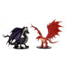 Pathfinder Battles City of Lost Omens: Adult Red & Black Dragon