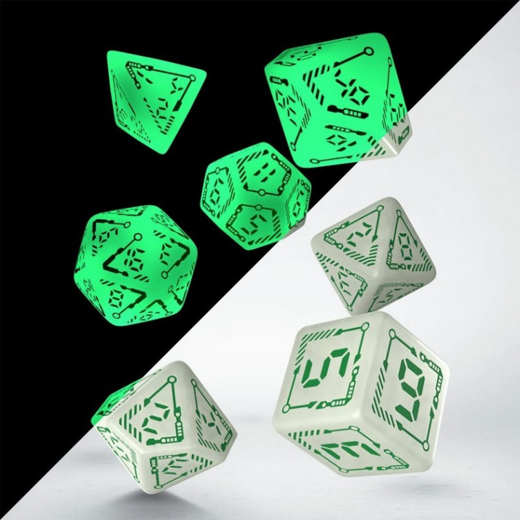 Digital Glowing Dice Set (7)