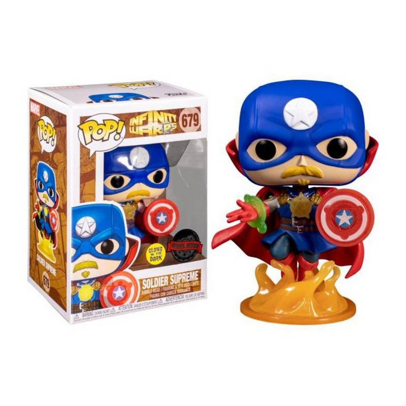 Marvel Infinity Warps POP! Soldier Supreme Gitd Especial Edition