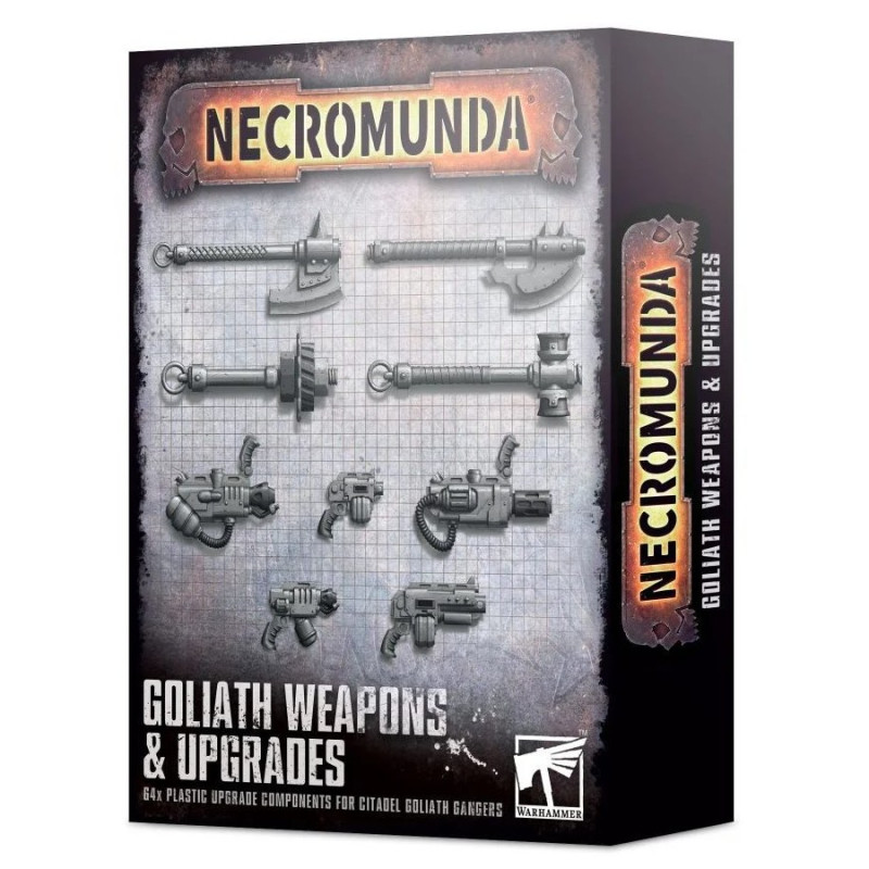 Necromunda: Mejoras y armas de los Goliath