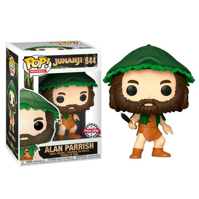 Jumanji Pop! Alan Parrish with Knife Exclusive