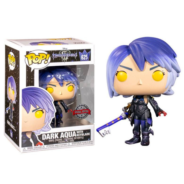 Kingdom Hearts 3 POP! Dark Aqua with Keyblade Excl.