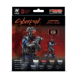 Cyberpunk: Lawmen (8) Figura Sgt. Suou