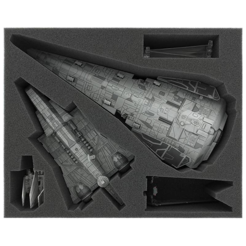 90mm Foam Tray Star Wars X-wing Imperial Raider