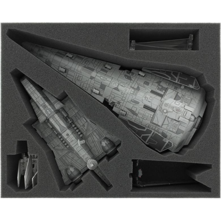 90mm Foam Tray Star Wars X-wing Imperial Raider