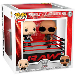 WWE POP! 2PK The Rocl vs Stone Cold in Wrestling