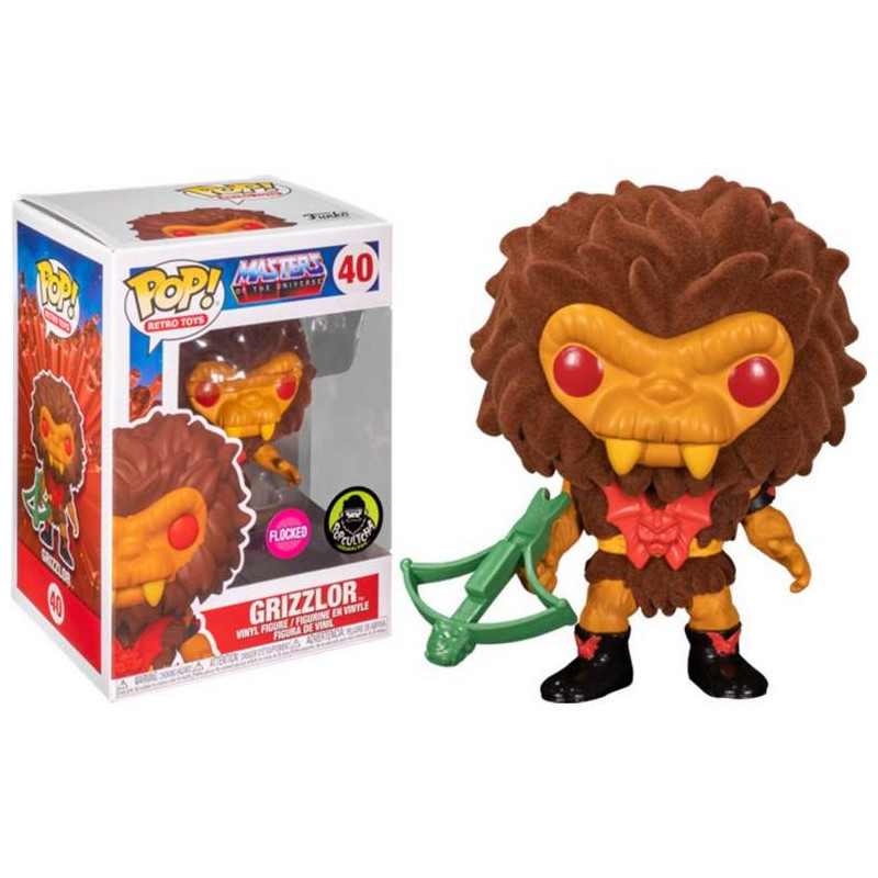 Masters of the Universe POP! Motu Grizzlor Flocked Exlusive