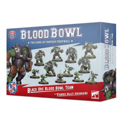 Blood Bowl Black Orc Team: Los Thunder Valley Greenskins