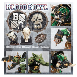 Blood Bowl Black Orc Team: Los Thunder Valley Greenskins