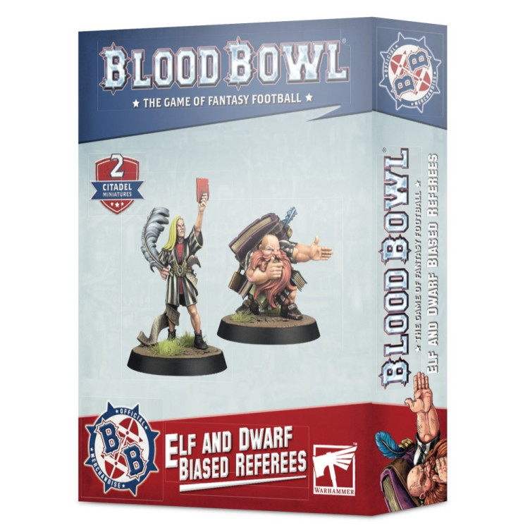 Blood Bowl: Árbitros poco imparciales Elf y Dwarf