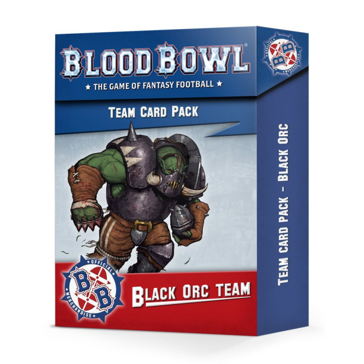 Blood Bowl: Black Orc Team Card Pack (English)