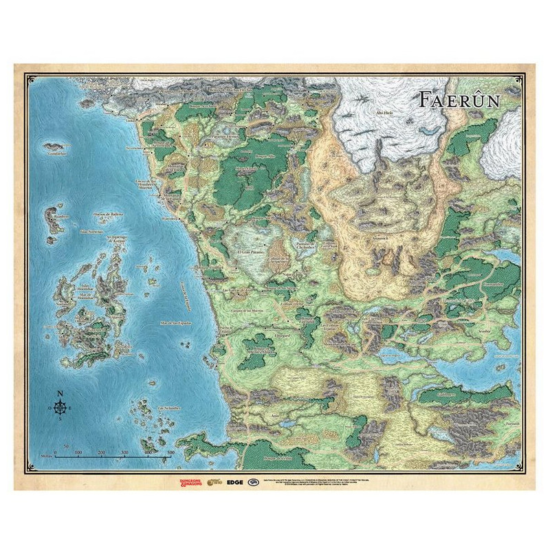 Mapa de Faerûn