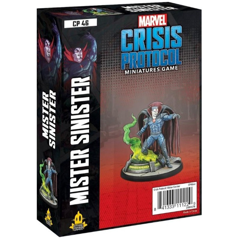 Marvel Crisis Protocol: Mr. Sinister Character Pack